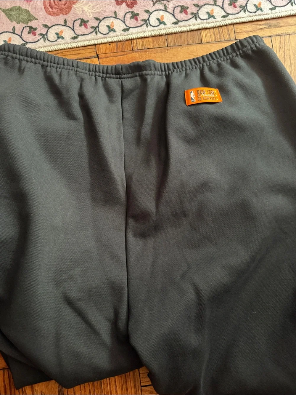 NWT New York or Nowhere Knicks motto black Sweat Joggers size 3XL - Picture 10 of 11